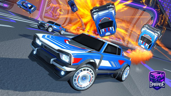 A Rocket League car design from PLOUTTY