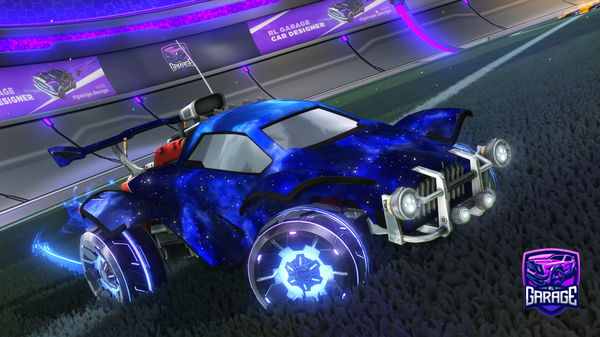 A Rocket League car design from Djeynn