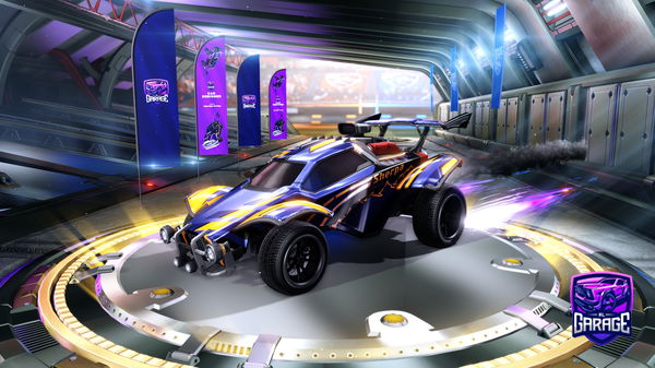 A Rocket League car design from stryfeonswitch