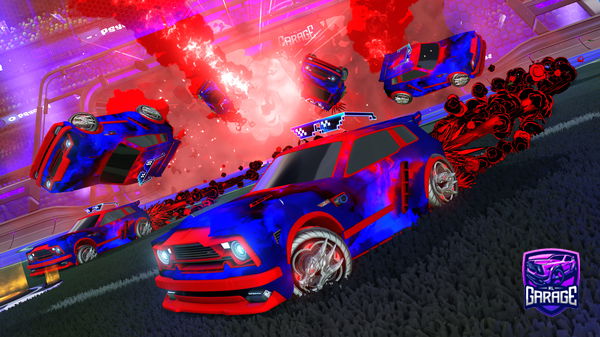 A Rocket League car design from Moon_Falcon