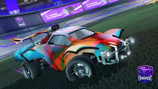 A Rocket League car design from TeslaBeats