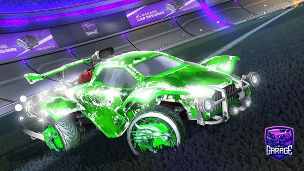 A Rocket League car design from RagedDragon6279