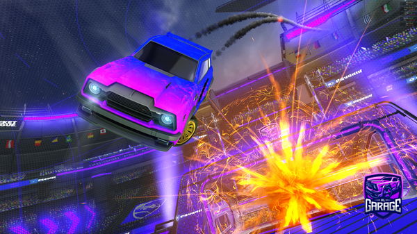 A Rocket League car design from Nophenixon