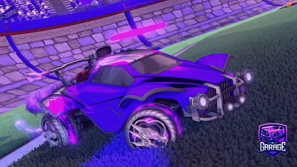 A Rocket League car design from Line0gfuel