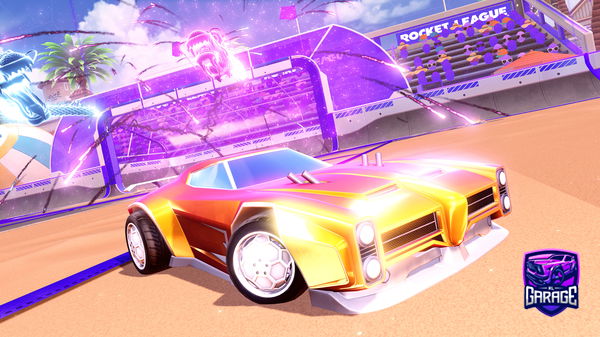 A Rocket League car design from TLR_Phnx