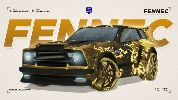 A Rocket League car design from Matima3305