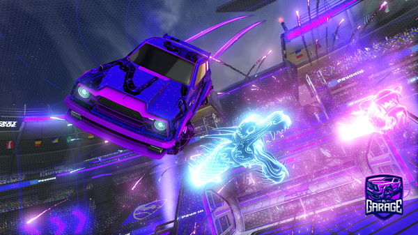 A Rocket League car design from PVD04