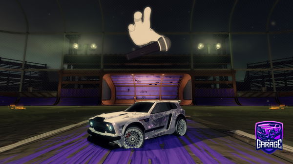 A Rocket League car design from EXOTICBinRL