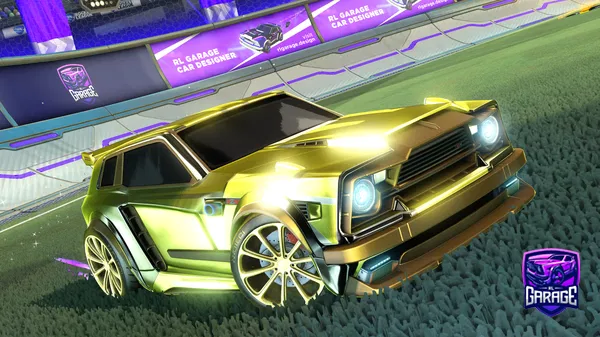 A Rocket League car design from TWOLights