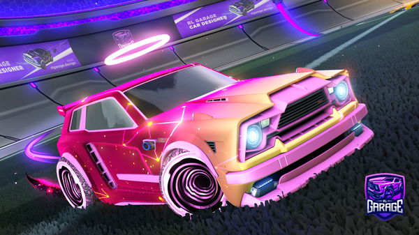 A Rocket League car design from EpiphanyofPallas
