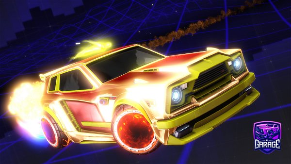 A Rocket League car design from StExtreme