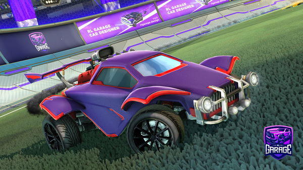 A Rocket League car design from Twitch_MiikaRL