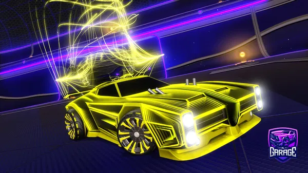 A Rocket League car design from SALOC1N
