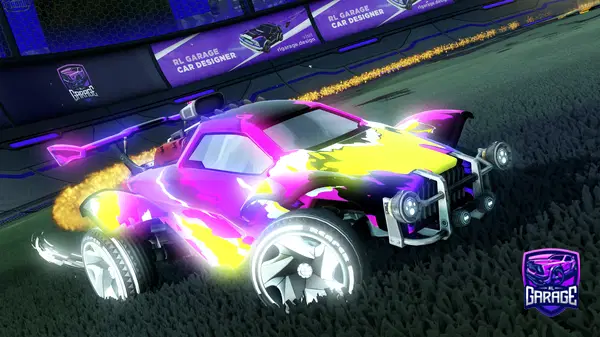 A Rocket League car design from Splatty