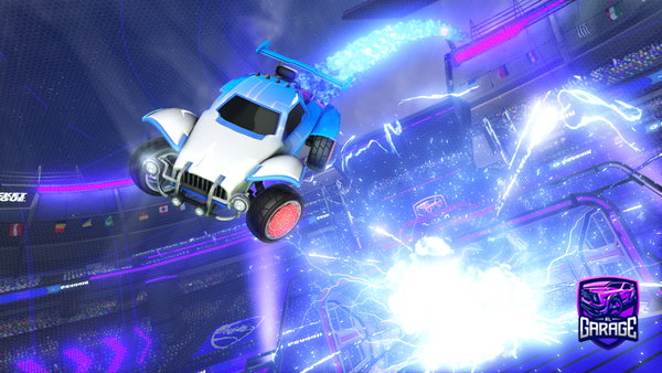 A Rocket League car design from Tryingapreset