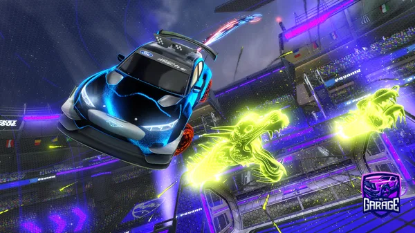 A Rocket League car design from Buffy356