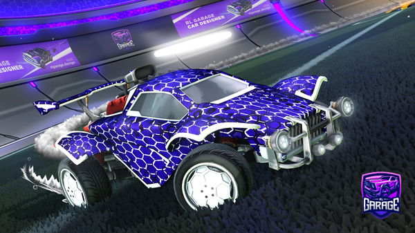 A Rocket League car design from PwrRJSB