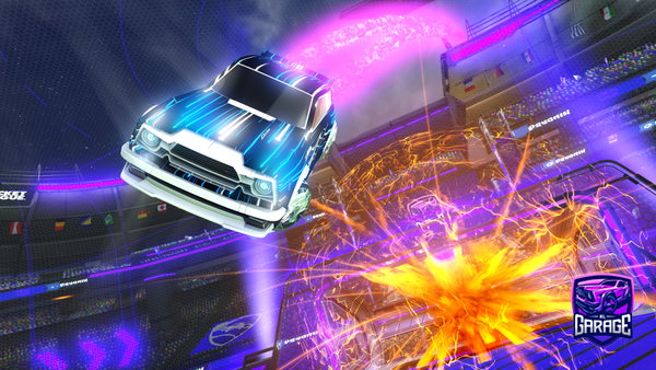 A Rocket League car design from TriippysGirl