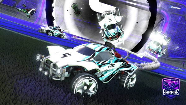 A Rocket League car design from Sibbiline