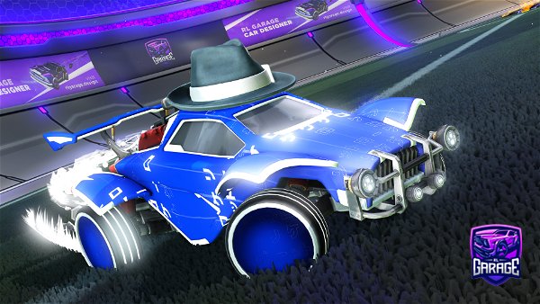 A Rocket League car design from TripleLowG
