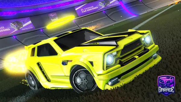 A Rocket League car design from Noxxias