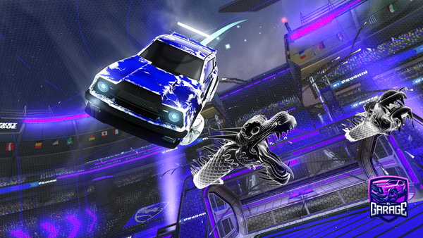 A Rocket League car design from beerthedog
