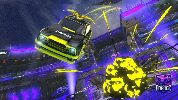 A Rocket League car design from xluvpink