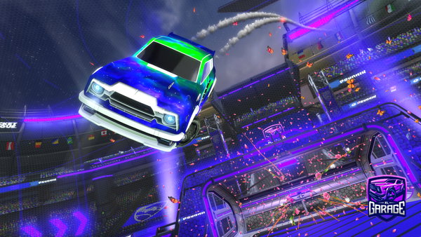 A Rocket League car design from Hunek