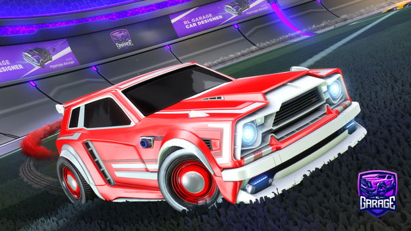 A Rocket League car design from ZachyPoo14