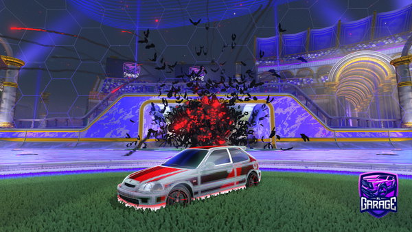 A Rocket League car design from Takke2116
