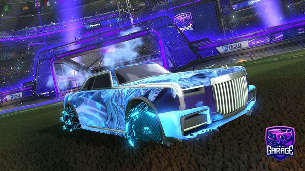 A Rocket League car design from ClazPZa