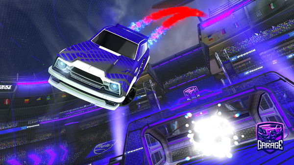 A Rocket League car design from Psy360