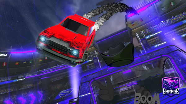 A Rocket League car design from LauBW