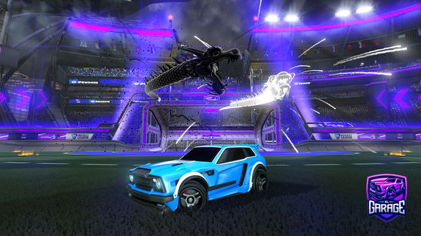 A Rocket League car design from Tranquility_