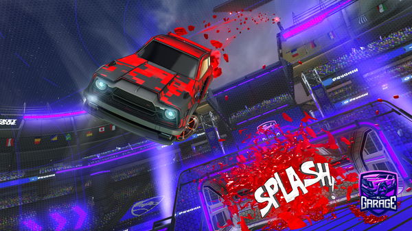 A Rocket League car design from virtuosity97