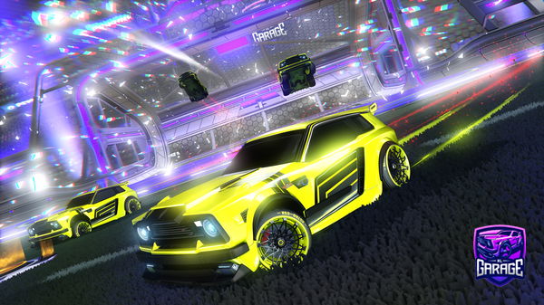 A Rocket League car design from Marvin1XD