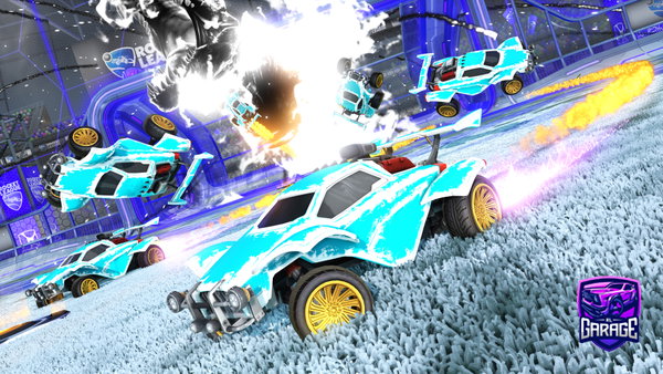 A Rocket League car design from Zxlyz9410