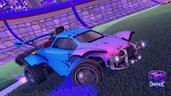 A Rocket League car design from Samnibs