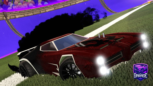 A Rocket League car design from Rambo92789