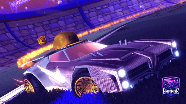 A Rocket League car design from Garou_DzZ