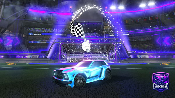 A Rocket League car design from Dusk_PK