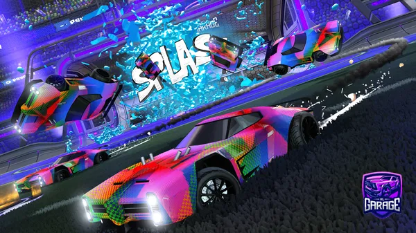 A Rocket League car design from Gillette11