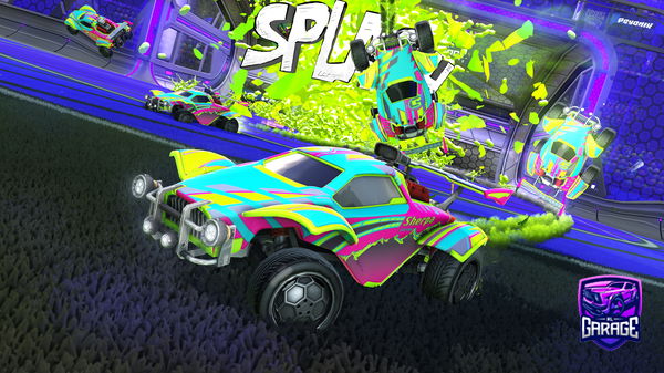 A Rocket League car design from TheSwagmanoFOZ