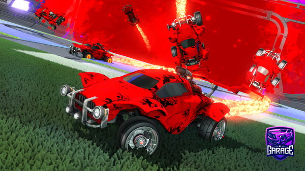 A Rocket League car design from snyrr