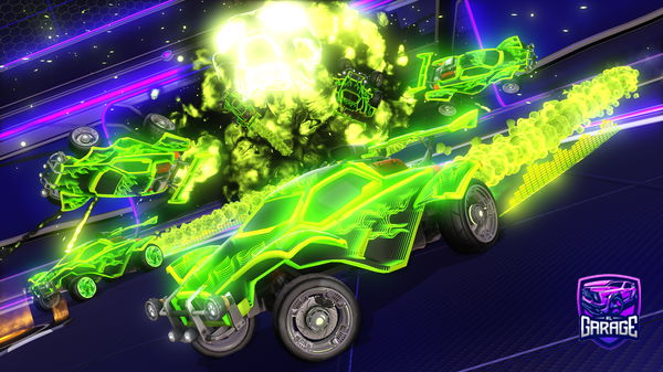 A Rocket League car design from Zackael47300