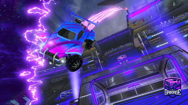 A Rocket League car design from D3z4y