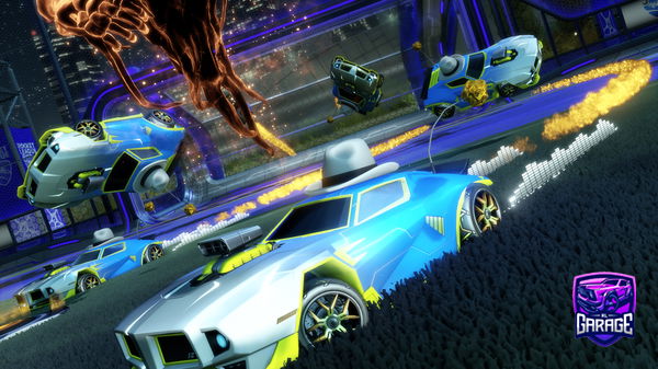 A Rocket League car design from h0wie