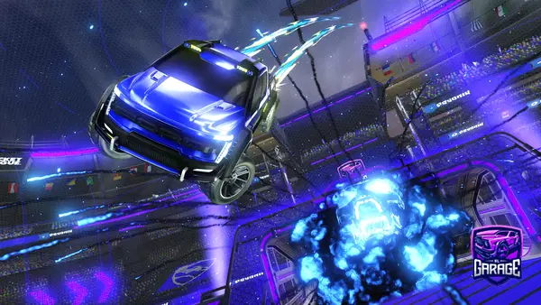 A Rocket League car design from Blourens