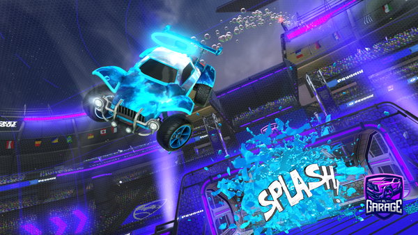 A Rocket League car design from Reverse-raid