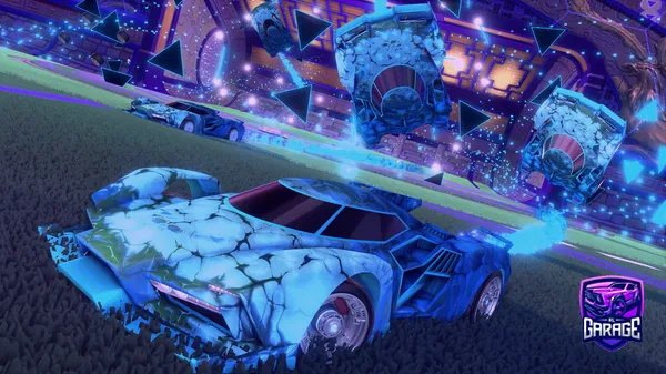 A Rocket League car design from LiamLFH76